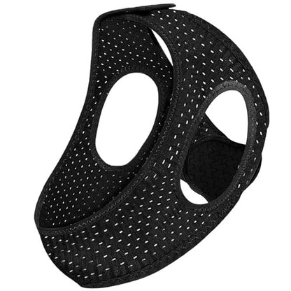 2 Pack Anti Snore Chin Strap for Sleeping, Jaw Tape Mouth Snoring Sleep Devices Stopper, Cpap Users Breathing Head Mouthpiece Solution to Keep Closed Mandibular Advancement Reducing Aids for Men Women