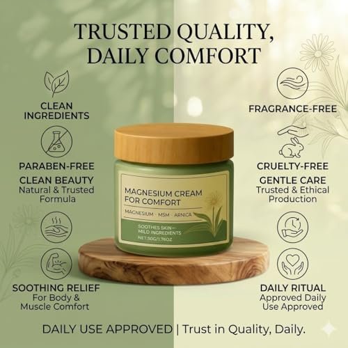 2 PCS Total Relief Magnesium Cream with MSM – Form: Cream – Image 7